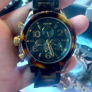 Nixon 42-20 Chrono Tortoise Watch